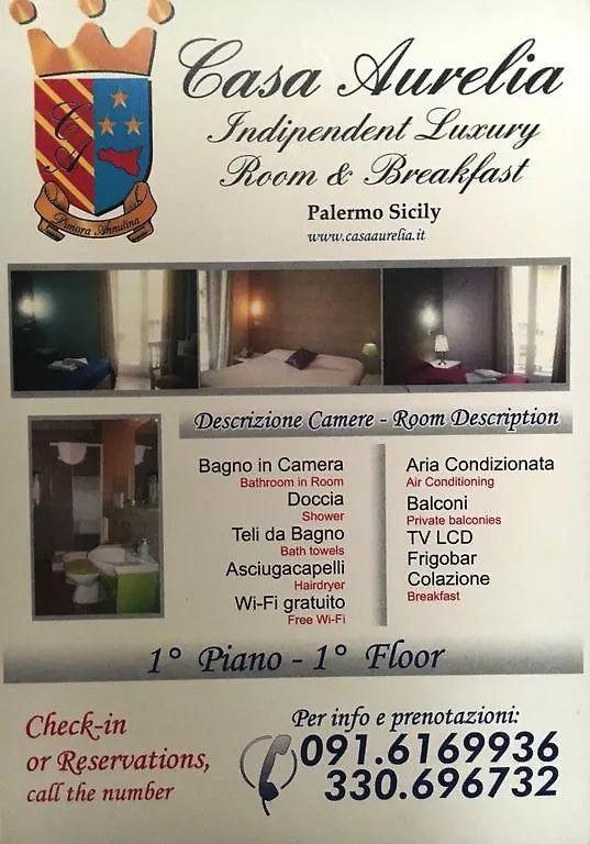 Casa Aurelia Hotel Palermo 0*,